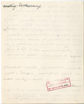 Rękopis dziewięciu wykładów Józefa Żurowskiego pt. "Osadnictwo przedhistoryczne w dorzeczu G...