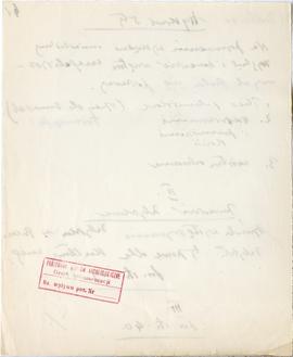 Maszynopis i rękopis trzynastu wykładów Józefa Żurowskiego na temat kultury megalitycznej  strona...