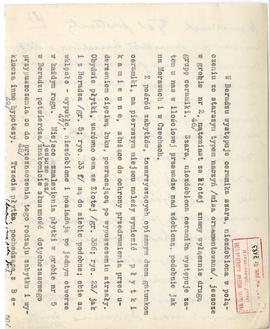 Rękopis trzech wykładów Józefa Żurowskiego pt. "Okres Wikingów w Skandynawji" z roku ak...