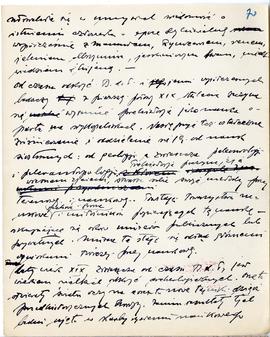 Rękopis wykładów Józefa Żurowskiego z zakresu archeologii przedhistorycznej  strona 135: "[…...