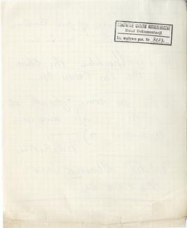 Zespół odręcznych notatek Józefa Żurowskiego (w tym opisy zabytków i zapiski bibliograficzne) wra...
