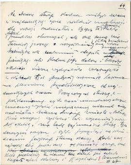 Rękopis dwudziestu ośmiu wykładów Józefa Żurowskiego pt. "Zagadnienie Kopca Krakusa na tle z...