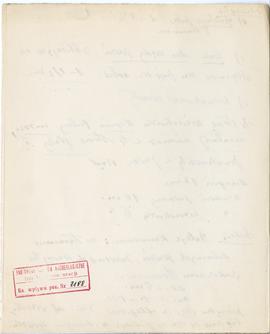 Maszynopis i rękopis trzynastu wykładów Józefa Żurowskiego na temat kultury megalitycznej  strona...