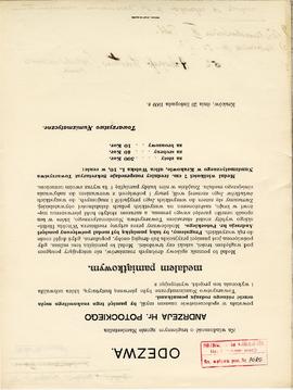 Odręczne notatki Józefa Żurowskiego na temat analogii do zabytków z Jakuszowic Małych  sporządzon...