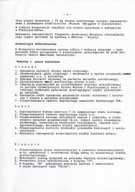 Państwowe Muzeum Archeologiczne w Warszawie. Sprawozdanie z działalności w roku 1995.   Maszynopi...