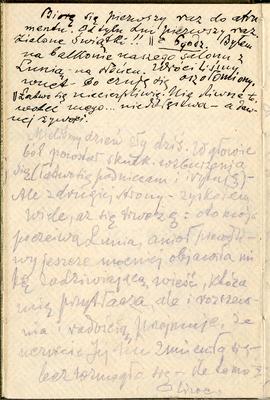 Notatnik nr 93 z odręcznymi notatkami Erazma Majewskiego z okresu od 06.06.1919 r. do 03.12.1919 ...