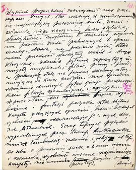 Rękopis wykładów Józefa Żurowskiego z zakresu archeologii przedhistorycznej  strona 77: "[…]...