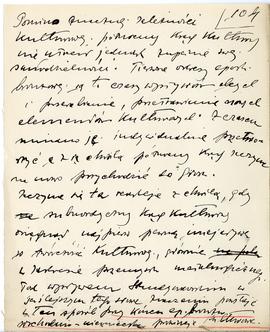 Maszynopis i rękopis trzynastu wykładów Józefa Żurowskiego na temat kultury megalitycznej  strona...