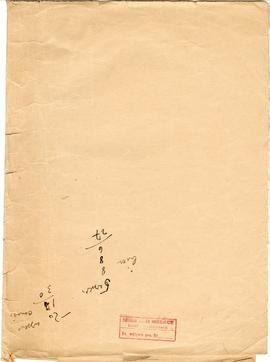 Rękopis szesnastu wykładów Józefa Żurowskiego pt. "Początki kultury ludzkiej" z roku ak...