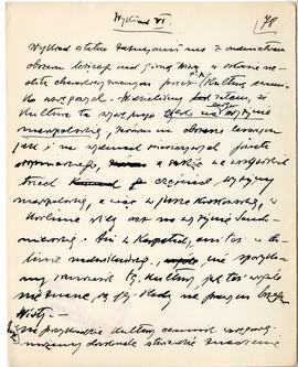 Rękopis dziewięciu wykładów Józefa Żurowskiego pt. "Osadnictwo przedhistoryczne w dorzeczu G...