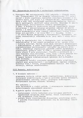 Państwowe Muzeum Archeologiczne w Warszawie. Sprawozdanie z działalności w roku 1994.  Maszynopis...
