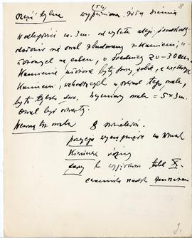 Maszynopis i rękopis trzynastu wykładów Józefa Żurowskiego na temat kultury megalitycznej  strona...