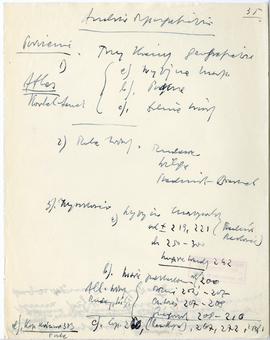 Rękopis dwudziestu ośmiu wykładów Józefa Żurowskiego pt. "Zagadnienie Kopca Krakusa na tle z...