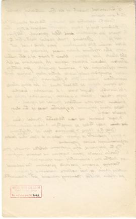 Rękopis pracy doktorskiej Józefa Żurowskiego pt. Wykopalisko z Jakuszowic Małych na tle pokrewnyc...