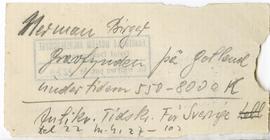 Fiszka z odręcznymi notatkami bibliograficznymi Józefa Żurowskiego  strona 1