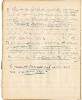 Brulion Józefa Żurowskiego "Żurowski 1918" z notatkami w języku niemieckim z okresu stu...