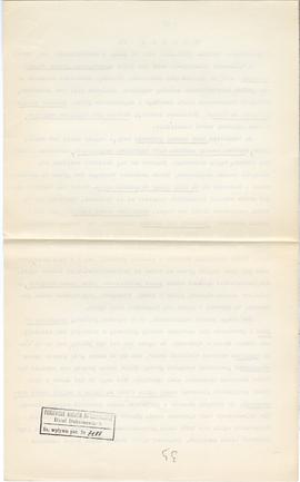 Maszynopis i rękopis trzynastu wykładów Józefa Żurowskiego na temat kultury megalitycznej  strona...