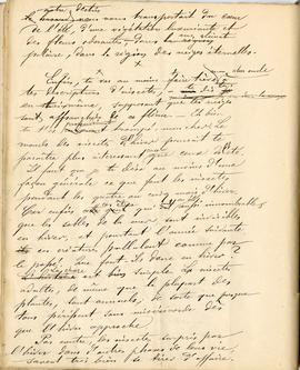 Rękopis tłumaczenia na jęz. francuski powieści „Doktor Muchołapski”  w okresie od 27.10.1893 r. d...