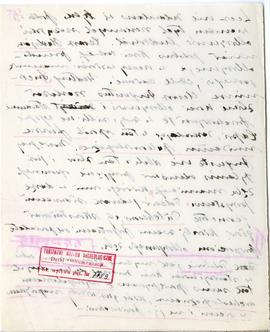 Rękopis wykładów Józefa Żurowskiego z zakresu archeologii przedhistorycznej  strona 66: pieczątka...