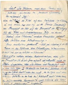 Odręczne wypisy Józefa Żurowskiego w języku niemieckim z czasopisma "Zeitschrift für Ethnolo...