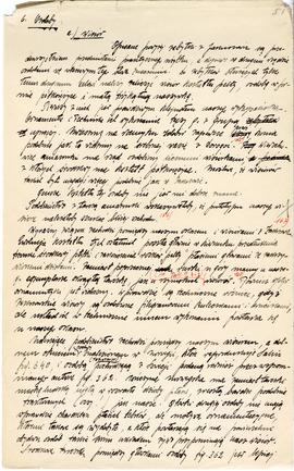 Rękopis pracy doktorskiej Józefa Żurowskiego pt. Wykopalisko z Jakuszowic Małych na tle pokrewnyc...