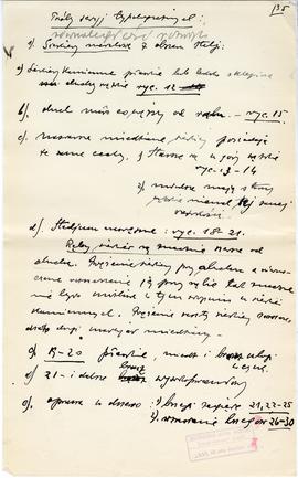 Rękopis jedenastu wykładów Józefa Żurowskiego pt. "Epoka bronzu ze szczególnem uwzględn. pod...