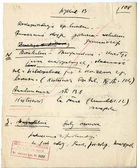 Maszynopis i rękopis trzynastu wykładów Józefa Żurowskiego na temat kultury megalitycznej  strona...