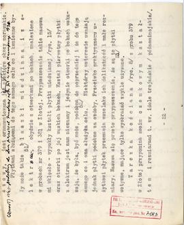 Rękopis trzech wykładów Józefa Żurowskiego pt. "Okres Wikingów w Skandynawji" z roku ak...