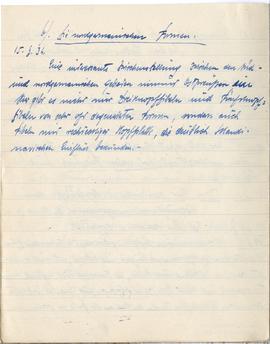 Odręczne wypisy Józefa Żurowskiego w języku niemieckim z Johannes Hoops  Reallexikon der germanis...