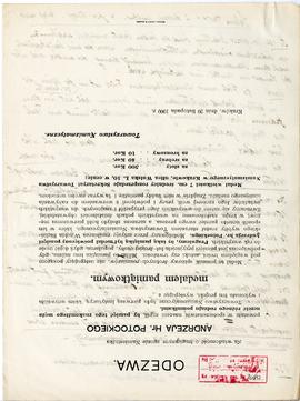 Odręczne notatki Józefa Żurowskiego na temat analogii do zabytków z Jakuszowic Małych  sporządzon...