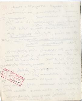 Rękopis wykładów Józefa Żurowskiego z zakresu archeologii przedhistorycznej  strona 186: pieczątk...