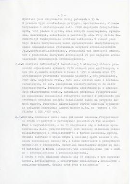 Państwowe Muzeum Archeologiczne w Warszawie. Sprawozdanie z działalności w roku 1991.  Maszynopis...