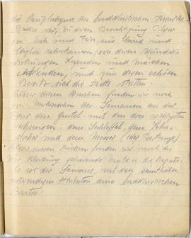 Brulion Józefa Żurowskiego z notatkami w języku niemieckim z okresu studiów w Wiedniu  strona 66