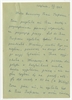 Rękopis listu Macieja Czarneckiego do profesora Stefana Krukowskiego wysłany dn. 23 IX 1968 roku ...