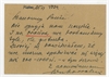 Karta pocztowa od prof. E. Massalskiego do prof. Stefana Krukowskiego  25 VI 1934 r. - rewers