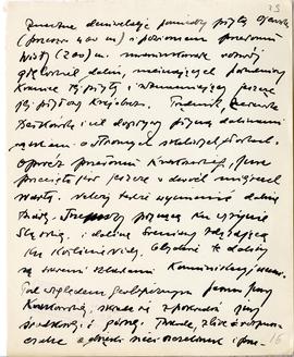 Rękopis dziewięciu wykładów Józefa Żurowskiego pt. "Osadnictwo przedhistoryczne w dorzeczu G...