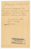 Rękopis - list Pana Pawła Kończyka  Gliniany  19 IV 1931 r.