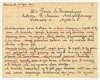 Rękopis - pismo C. Czerwińskiego do prof. Stefana Krukowskiego  Krzemionki  23 VII 1935 r. - &quo...