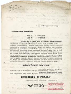 Odręczne notatki Józefa Żurowskiego na temat analogii do zabytków z Jakuszowic Małych  sporządzon...