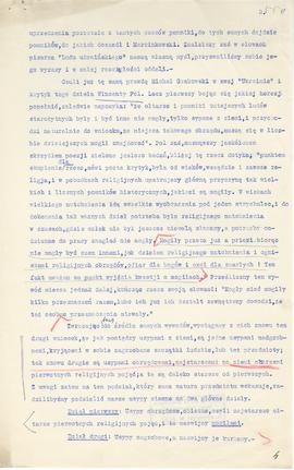 Maszynopis wypisów z K. Rogawskiego  Wiadomość o rozkopaniu mogiły w Siedliszowicach  "Bibli...