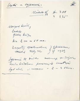 Rękopis dwudziestu ośmiu wykładów Józefa Żurowskiego pt. "Zagadnienie Kopca Krakusa na tle z...