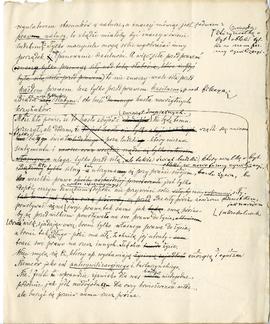Rękopis niekompletny z dnia 19.06.1908 r p.t. Siła prawem”  strona: "regulatorem stosunków w...