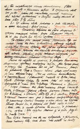 Rękopis pracy doktorskiej Józefa Żurowskiego pt. Wykopalisko z Jakuszowic Małych na tle pokrewnyc...