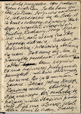 Notatnik nr 101 z odręcznymi notatkami Erazma Majewskiego z okresu od 31.10.1921 r. do 5.11.1922 ...