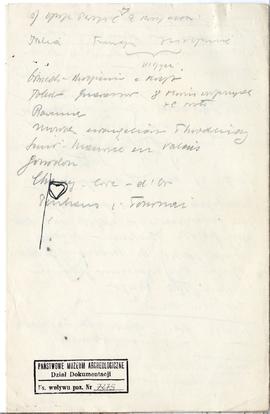 Odręczne notatki Józefa Żurowskiego na temat Gotów i Hunów  strona 13