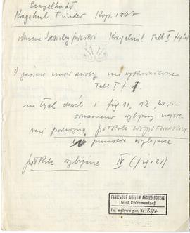 Zespół odręcznych notatek Józefa Żurowskiego (w tym opisy zabytków i zapiski bibliograficzne) wra...