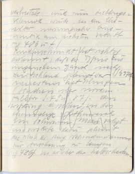 Zeszyt Józefa Żurowskiego "Joseph de Żurowski Cracovie Rue Kochanowskiego 16" z okresu ...