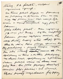 Rękopis dziewięciu wykładów Józefa Żurowskiego pt. "Osadnictwo przedhistoryczne w dorzeczu G...