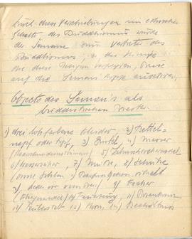 Brulion Józefa Żurowskiego z notatkami w języku niemieckim z okresu studiów w Wiedniu  strona 63