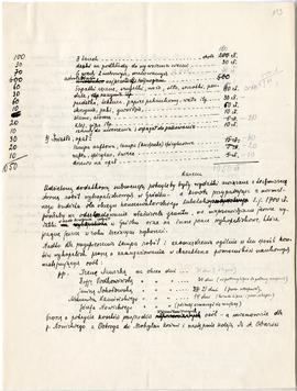 Rękopis. Pismo konserwatora Michała Drewko z dnia 20 czerwca 1926 r. do Wydziału Nauki Ministerst...